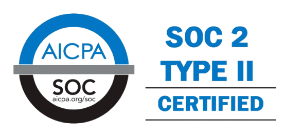 SOC 2 Type II Certified badge